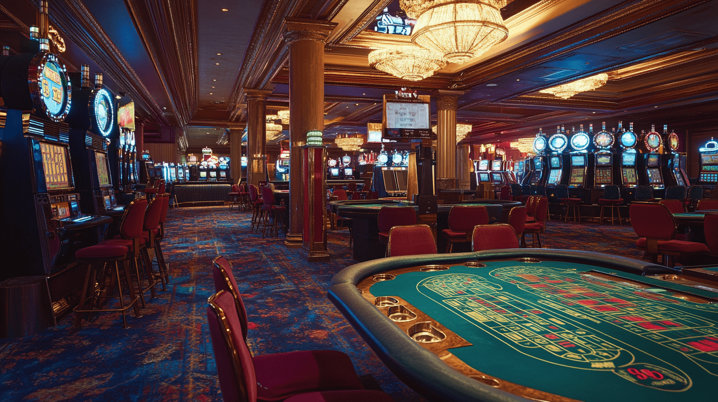 Poker chips and cards laid out during an intense game 